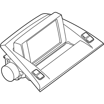 BMW 65503452286 Central Information Display