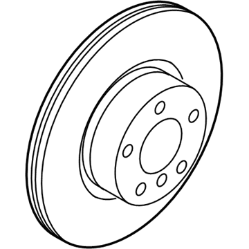 BMW 34106895648 BRAKE DISC VENTIL.W.PUNCHED