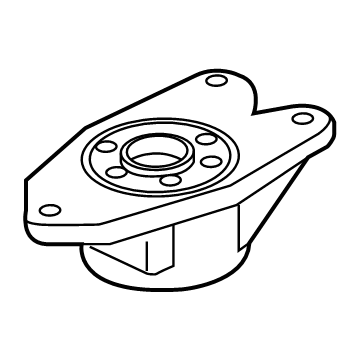 BMW 33506889267 SUPPORT BEARING REAR