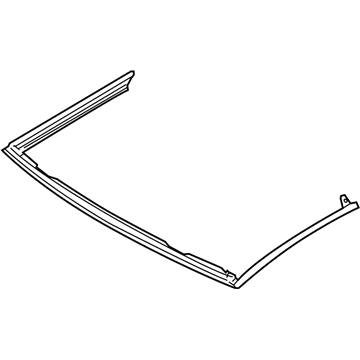 BMW 54377415361 Seal, Roof Shell, Front