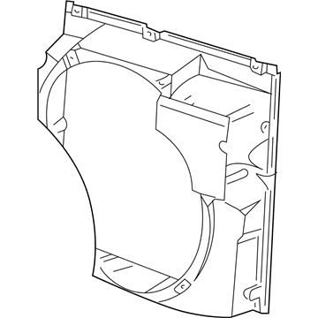 2000 BMW Z3 Fan Shroud - 64548362430