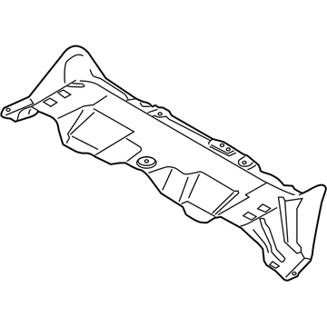 2009 BMW X5 Exhaust Heat Shield - 51487158415