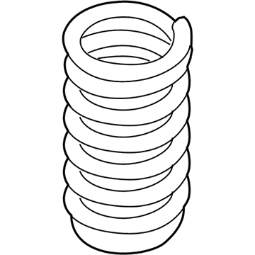 BMW 31336792969 Coil Spring, Front