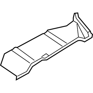 BMW 41217186325 Moulded Part For Column B, Interior Left