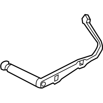 BMW 41217186328 Moulded Part For Column B, Exterior Right