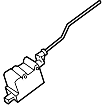 BMW 323i Door Lock Actuator - 67116985880