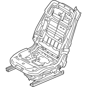 BMW 52107351874 Seat Mechanism, Sports Seat, Right