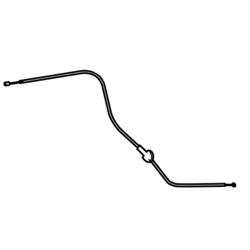 BMW 323i Hood Cable - 51237060529