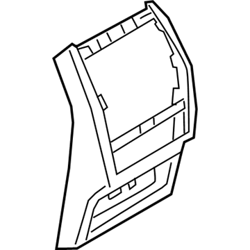 BMW 51169399877 COVER CENTRE CONSOLE, REAR