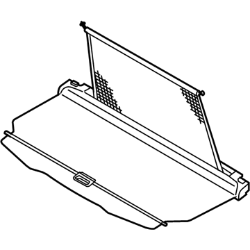 BMW 51473424662 Roller Blind For Luggage Compartment