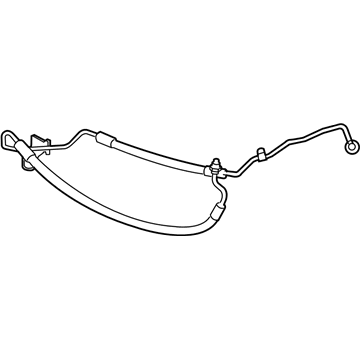 BMW 32416777407 Power Steering Pressure Hose