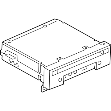 BMW 65129368387 Dvd Audio Player, Rear Cabin