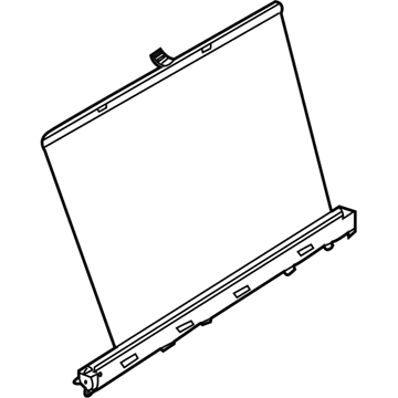 BMW 51427079392 Right Rear Door Sun Blind