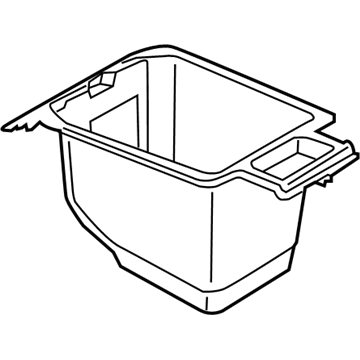 BMW 51169363812 STORAGE COMP.F.ARMREST OF CE