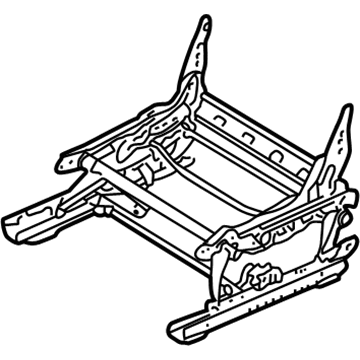 BMW 52108242812 Seat Mechanism Right