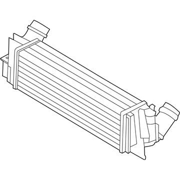 2015 BMW X3 Intercooler - 17517823571