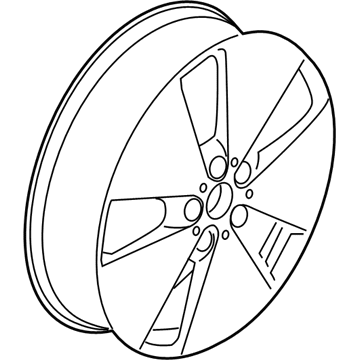 BMW 36116856438 Alloy Rim, Forged