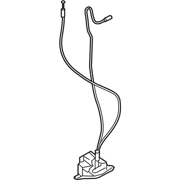 BMW 51227291031 System Lock, Bottom Left