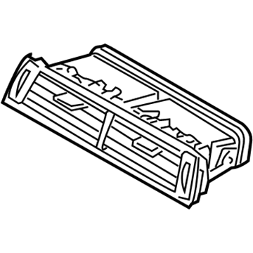 BMW 64228041494 Fresh Air Grille Center