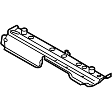 BMW 41007248127 Support, Wheelhouse Left