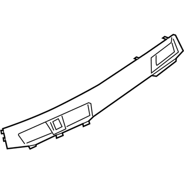 BMW 51458064717 TRIM INSTR.PANEL ALU.HEX.PAS