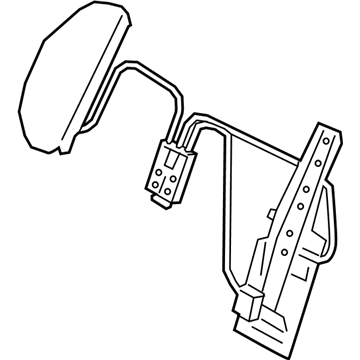 BMW 52107394865 Backrest Width Adjustment