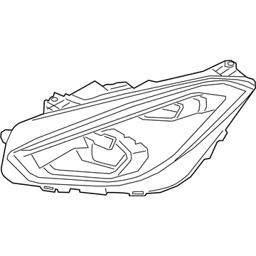 BMW 63119498473 HEADLIGHT, LED TECHNOLOGY, L