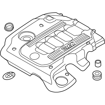 BMW 11147807245 Cover, Acoustic