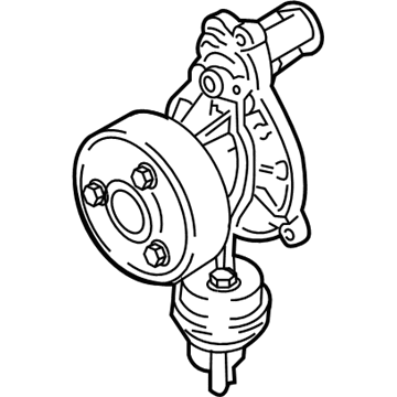 2019 BMW 430i Water Pump - 11518638026