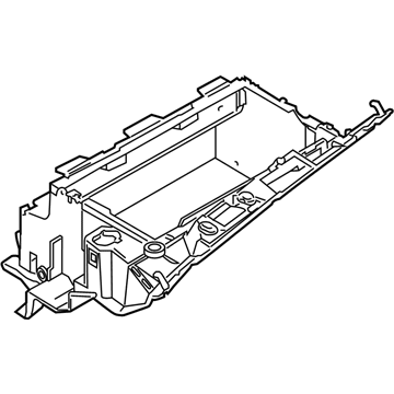BMW 51163422601 Glove Box Housing