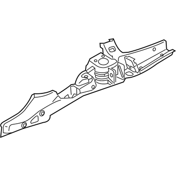 BMW 41007493932 Frame Side Member, Rear Bottom Right