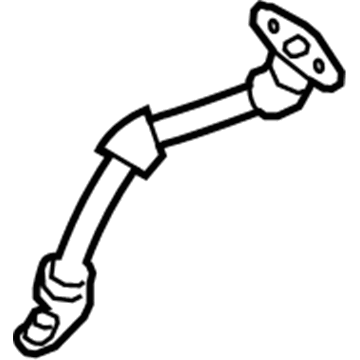 11427577011 BMW Return Pipe Illustration 1 of 1
