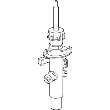 BMW 37106895068 SPRING STRUT FRONT RIGHT VDC