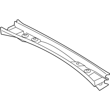 BMW 41107347292 Rear Window Frame Bottom Part