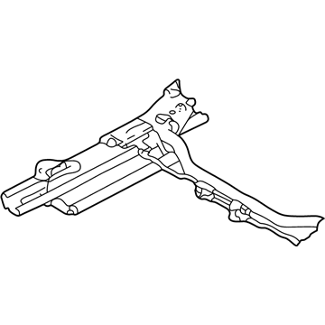 BMW 52108196284 Seat Rail Right