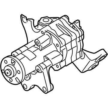 2010 BMW X5 Power Steering Pump - 32416787344