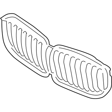 BMW 51137454888 Grill Front