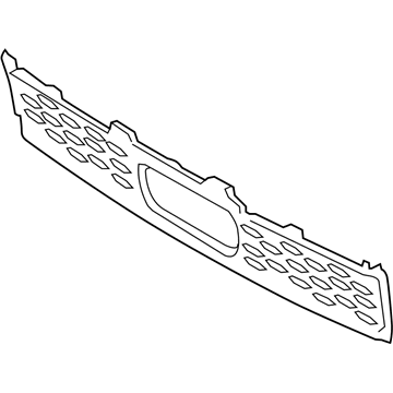 BMW 51118069208 Grill, Air Intake, Center