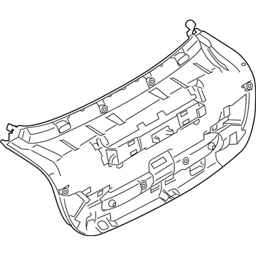 BMW 51497365860 Trim Panel, Trunk Lid, Centre