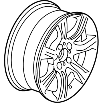 BMW 335i GT xDrive Alloy Wheels - 36116796246