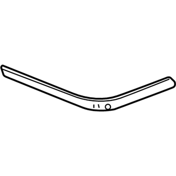 BMW 51122498733 Moulding Rocker Panel Rear Left