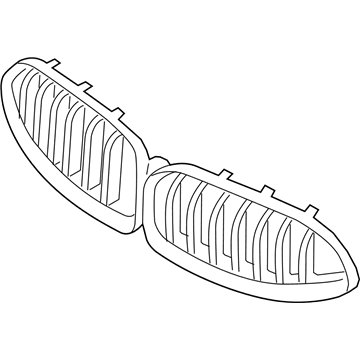 BMW 51138080610 Grill Front