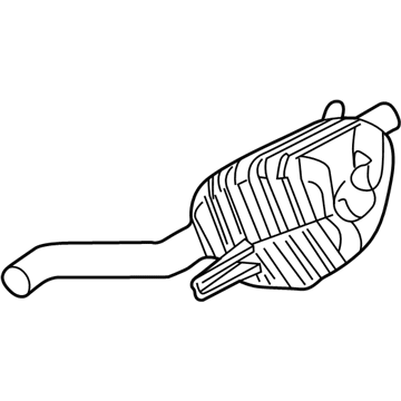 2002 BMW Z8 Exhaust Pipe - 18107830520