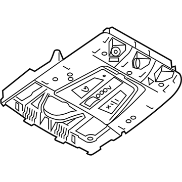 BMW 61316999737 HEADLINER CONTROL MODULE