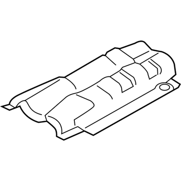 BMW 51487117375 Heat Insulation, Tunnel