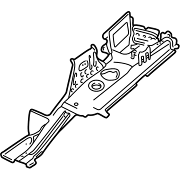 BMW 41117002462 Rear Axle Support, Upper Part Right