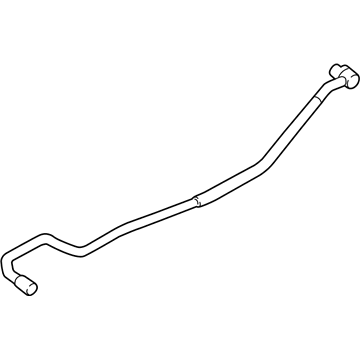 BMW 17227590904 TRANSMISSION OIL COOLER LINE