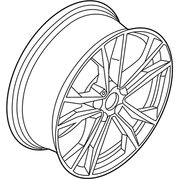 2019 BMW X1 Alloy Wheels - 36108008616