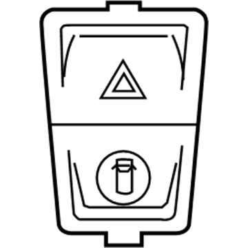 BMW i3s Hazard Warning Switches - 61316842275