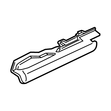 BMW 52107493664 FINISHER, UPPER RAIL, EXTERI